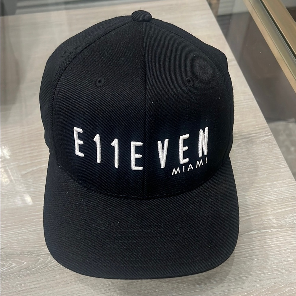 E11EVEN snap back hat unisex